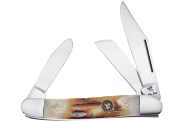 Image of Frost Wrangler Whitetail Folding Knife, Second cut bone handle, WT-797SCSS