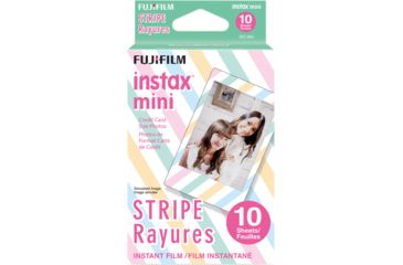 Image of Fujifilm Mini Stripe Film 10 Pack, Small, 16431043