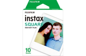 Image of Fujifilm Square Film, 10 Pack, White, Small, 16583652