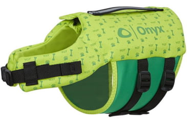 Image of Full Throttle 157200-400-030-19 Neoprene Pet Vest, 15-30 Lbs., Green, Small, 157200-400-020-19
