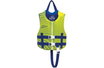 Image of Full Throttle Child Rapid-Dry Vest, Green, 142100-400-001-19