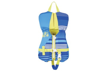 Image of Full Throttle Hinged Rapid-Dry Flex-Back Vest - Blue/Yellow, Infant, 142200-500-000-19