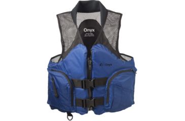 Image of Full Throttle Mesh Deluxe Sport Vest, M Size for Adult, Ripstop Nylon Collar, Sapphire 96730077