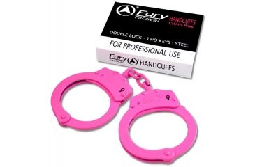 Image of Fury Tactical Handcuffs, Pink FP15910