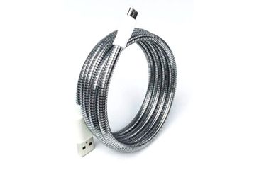 Image of Fuse Chicken Titan M Micro USB Cable, Silver, Lifetime Warranty, FCH-04209