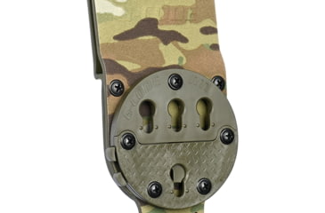 Image of G-Code GCA200 STATIC GRIP RTI Optimal Drop Plastic Buckle Pistol Platform, Multicam Green, GCA200-PB-GNMC
