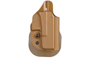 Image of G-Code OSH OWB Holster, Glock 19/Glock 19X Gen 5, Left Hand, Tan, OSH-101-LH-RMR-GCA11-TN