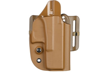 Image of G-Code OSH OWB Holster, Glock 19 Gen 3/Glock 19 Gen 4/Glock 19 Gen 2/Glock 19 Gen 1, Right Hand, Tan, OSH-001-RH-RMR-GCA16-TN