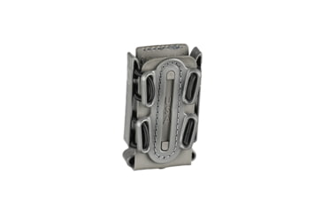 Image of G-Code Pistol Soft Shell Scorpion Mag Carrier w/ P1/P2/P3 Molle and Belt Mounts, Ambidextrious, Grey Frame/Grey Shell, Short, SS-P2-123-GYGY