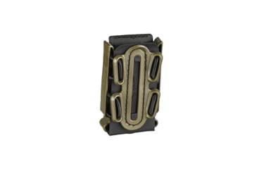 Image of G-Code Pistol Soft Shell Scorpion Mag Carrier w/ P1/P2/P3 Molle and Belt Mounts, Ambidextrious, OD Green Frame/Black Shell, Short, SS-P2-123-GNBK