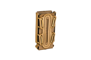 Image of G-Code Pistol Soft Shell Scorpion Tall Mag Carrier w/ Belt Loop, Ambidextrious, Tan Frame/Tan Shell, Tall, SS-P1-LOOP-TNTN