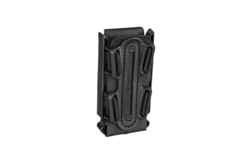 Image of G-Code Pistol Soft Shell Scorpion Tall Mag Carrier w/ Cobra Paddle, Ambidextrious, Black Frame/Black Shell, Tall, SS-P1-COBRA-BKBK