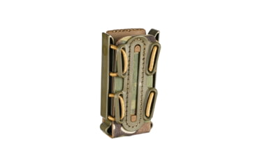 Image of G-Code Pistol Soft Shell Scorpion Tall Mag Carrier w/ Cobra Paddle, Ambidextrious, Green Frame/Multicam Green Shell, Tall, SS-P1-COBRA-GNMC