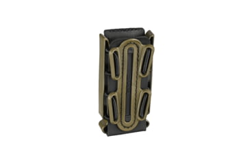 Image of G-Code Pistol Soft Shell Scorpion Tall Mag Carrier w/ Cobra Paddle, Ambidextrious, OD Green Frame/Black Shell, Tall, SS-P1-COBRA-GNBK