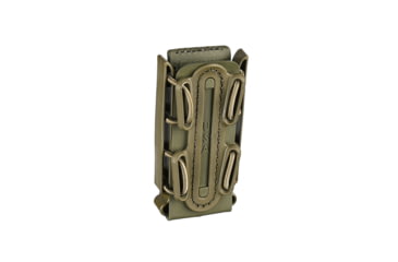 Image of G-Code Pistol Soft Shell Scorpion Tall Mag Carrier w/ Cobra Paddle, Ambidextrious, OD Green Frame/OD Green Shell, Tall, SS-P1-COBRA-GNGN