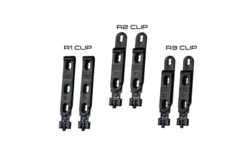Image of G-Code Rifle Soft Shell Scorpion Mag Carrier w/ R1/R2/R3 Molle and Belt Mounts, Pack of 3, Black Frame/Black Shell, Rifle, SS-R1-3PK-123-BKBK