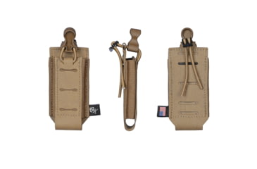 Image of G-Code SYNC PM Single Pistol Magazine Carrier w/ P1/P3 Molle and Belt Mounts, Grey, SYN-PM-13-GY