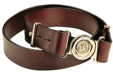 Image of Galco Adjustable Shell Pouch Belt, Chestnut, Medium