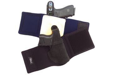 Image of Galco Ankle Lite Holster For Springfield XD-S 3.3 Inch Black Right Hand