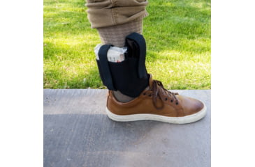 Image of Galco Ankle Safe 3.0 Holster, Smith &amp; Wesson M&amp;P M2.0 4.25in, Ambidextrous, Black - AS3B