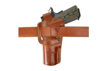Image of Galco APO Strongside/Crossdraw Belt Holster, Colt 5in 1911, Right, Tan, APO212R