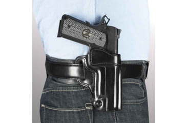 Image of Galco Avenger Belt Holster, Glock 26 W/Wo Red Dot, Glock 27 W/Wo Red Dot, Glock 33 W/Wo Red Dot, Right Hand, Black, AV286RB