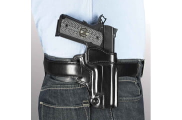 Image of Galco Avenger Belt Holster, Left Hand, Sarsilmaz SAR9, Springfield XD 45, Black, AV441B