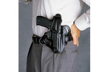 Image of Galco Cop 3 Slot Holster Left Hand - Black CTS225B