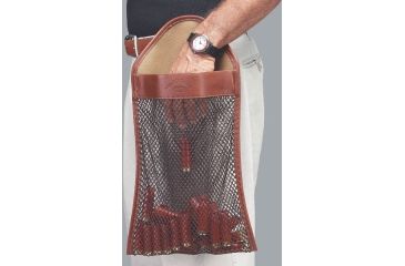Image of Galco Deluxe Leather/canvas, Mesh Hull Bag Ambidextrous CT1068KH