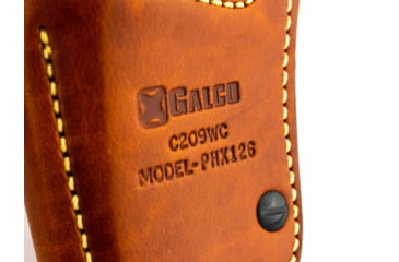 Image of Galco Phoenix Strongside/Crossdraw Leather Belt Holster, S&amp;W 27/28/29/327/329/629 N-Frame Revolver 4in, Tan, PHX126