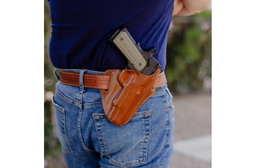 Image of Galco Combat Sweeper Premium Steerhide OWB Belt Holster