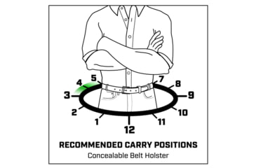 Image of Galco Concealable 2.0 Premium Steerhide Belt Holster