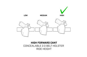 Image of Galco Concealable 2.0 Premium Steerhide Belt Holster