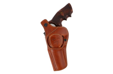 Image of Galco Masterbilt RevSolution Premium Steerhide OWB Belt Holster,Manurhin Mr73 4in, Ruger Security Six 4in, Ruger Service Six 4in, Black