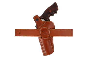Image of Galco Masterbilt RevSolution Premium Steerhide OWB Belt Holster,Manurhin Mr73 4in, Ruger Security Six 4in, Ruger Service Six 4in, Black