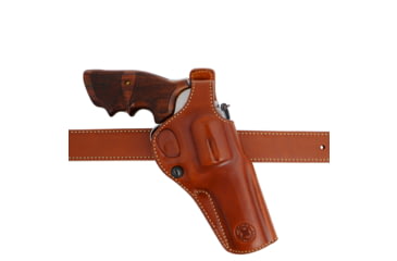 Image of Galco Masterbilt RevSolution Premium Steerhide OWB Belt Holster,Manurhin Mr73 4in, Ruger Security Six 4in, Ruger Service Six 4in, Black