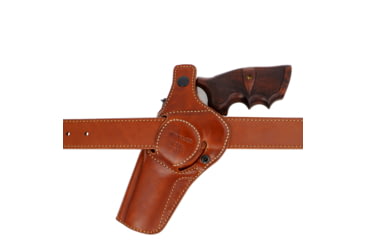 Image of Galco Masterbilt RevSolution Premium Steerhide OWB Belt Holster,Manurhin Mr73 4in, Ruger Security Six 4in, Ruger Service Six 4in, Black