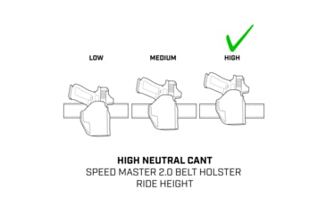 Image of Galco Speed Master 2.0 Leather OWB Belt Holster - Revolvers
