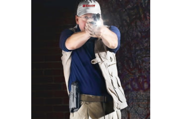 Image of Galco Halo Belt Holster, Kimber 5in 1911 W/Wo Red Dot W/Wml, Smith &amp; Wesson Sw1911 5in W/Wo Red Dot W/Wml, Left Hand, Black, HLO213RB
