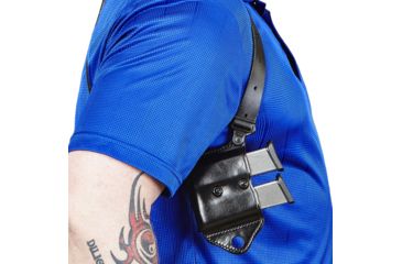 Image of Galco Horizontal Mag Carrier For Shoulder System - Ambidextrous - Tan HCL26