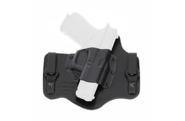 Image of Galco Kingtuk Classic IWB Holster, Glock 20/21/21 Sf/29/30/30 W/Rail, Right, Kydex/Premium Steerhide, Black, KC228B