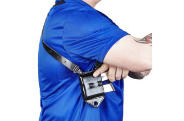 Image of Galco Miami Classic II Shoulder System - Right Hand - Black MCII250B