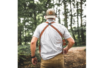 Image of Galco Miami Classic II Shoulder Systems, Colt King Cobra, 2.5in Pre-2019, Right Hand, Tan, MCII104