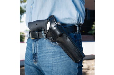Image of Galco Phoenix Strongside/Crossdraw Leather Belt Holster, Taurus Judge 3In 2 1/2In Cyl, Right Hand, Tan, PHX196