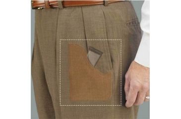 Image of Galco Pocket Magazine Carrier in use