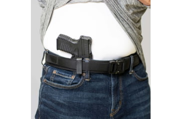 Image of Galco Quicktuk Cloud IWB Leather Holster, Right Hand, Springfield XD-S 3.3in, Black, QTC662B