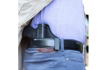 Image of Galco Quicktuk Cloud IWB Leather Holster, Right Hand, Springfield XD-S 3.3in, Black, QTC662B