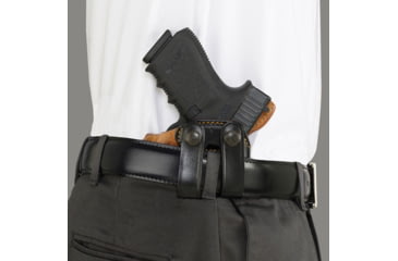 Image of USED Galco Royal Guard 2.0 Leather IWB Holster, Glock 42/SIG P365, Right, Black, RG838RB, EDEMO4, Used, Condition Fair