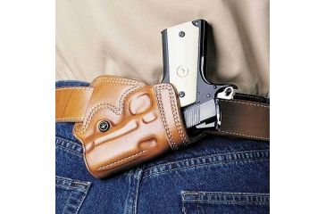 Image of Galco SOB Small Of Back Holster Left Hand - Black SOB225B