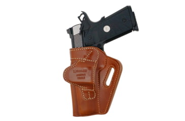 Image of Galco Masterbilt Thunderclap Premium Steerhide Kimber 1911 4in, Springfield Armory 1911 Operator OWB Belt Holster
